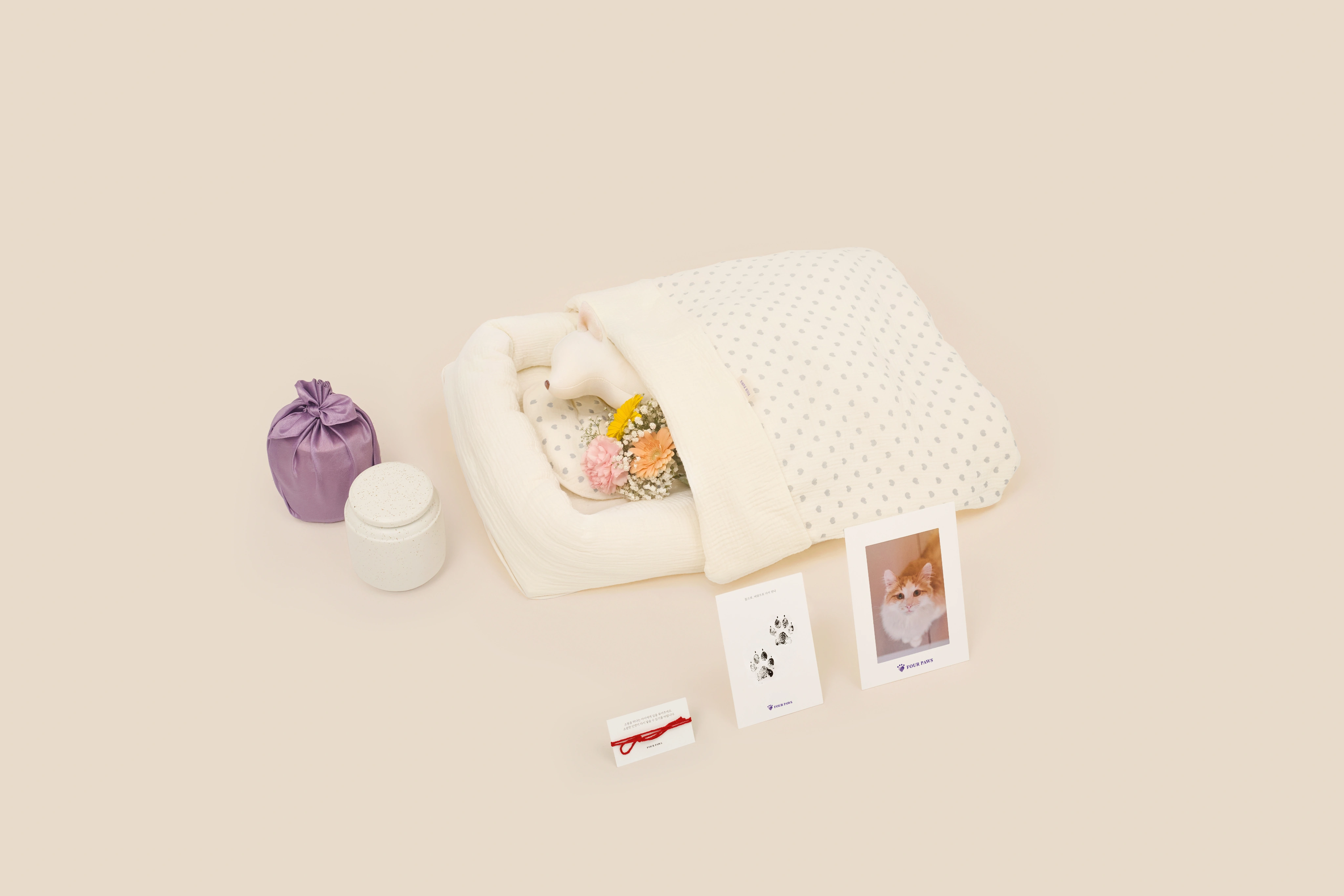고양이 전용 장례 구성
