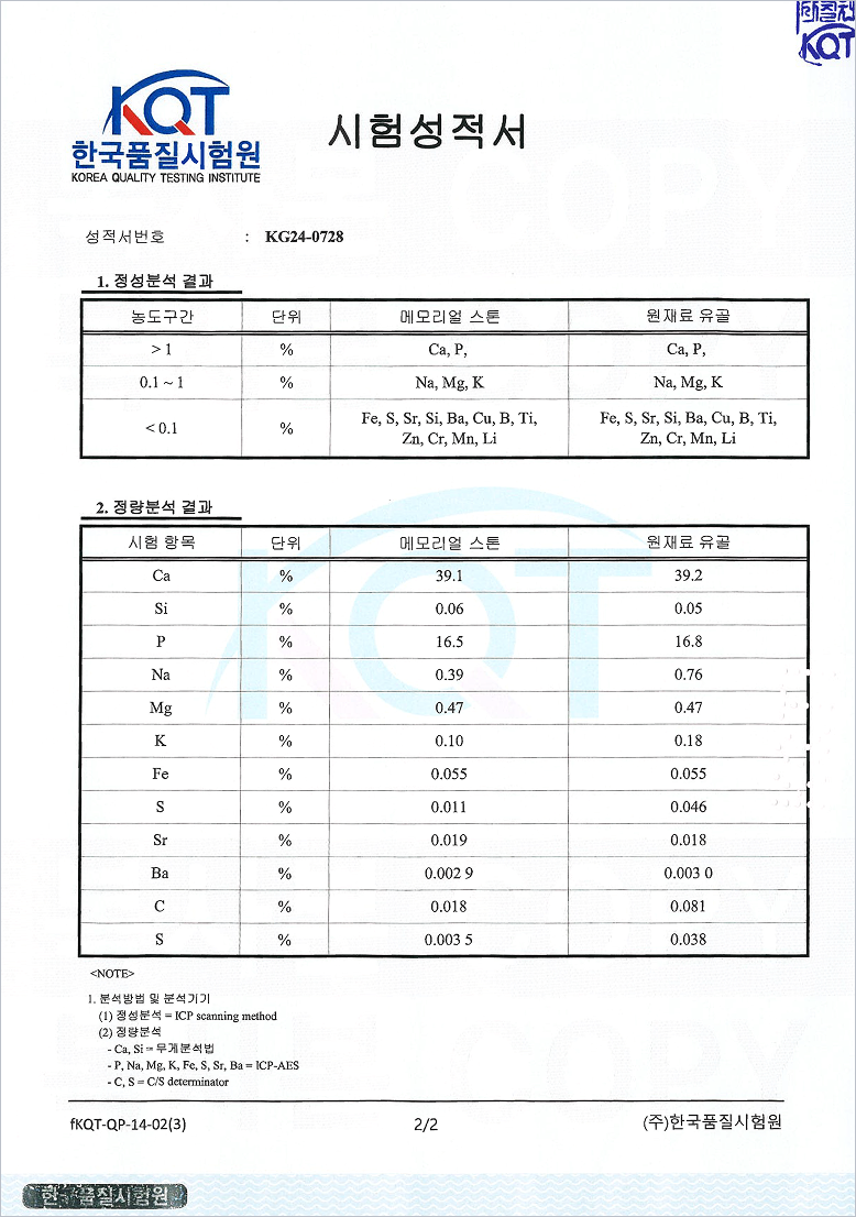 시험성적서